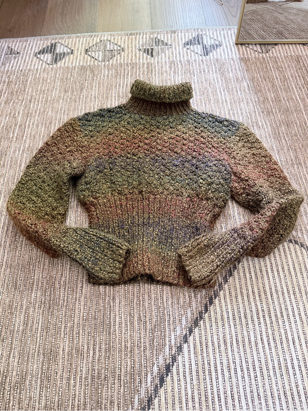 Gorgeous Earthy toned hand knit sweater